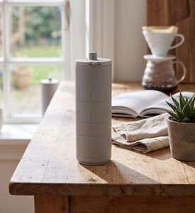 Design Letters Life Tritan Bpa-free Travel Mug, Grey, Model View