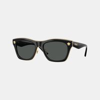 Glossy Cat-eye Frame Sunglasses 53