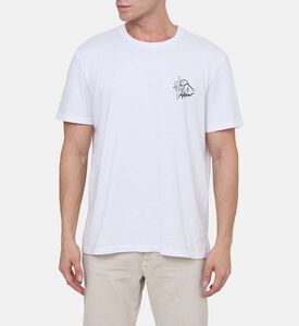 Honore Cotton Chest Logo T-shirt Honore Cotton Chest Logo T-shirt