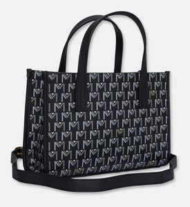 Maya.M The Baby Monogram Tote Bag Pouch Set, Black, Packshot View