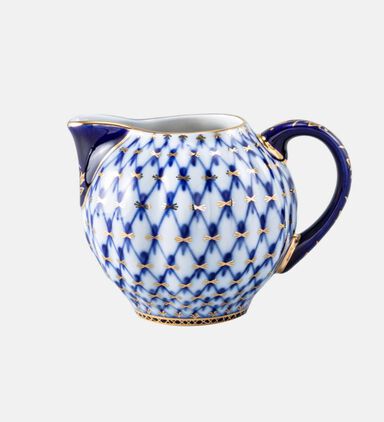 Cobalt Net Tulip Creamer