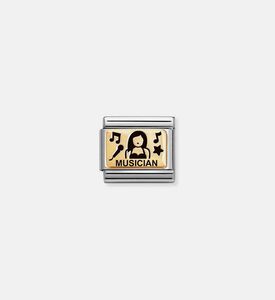 Composable Classic 18k Gold Musician Plate Composable Classic 18k Gold Musician Plate