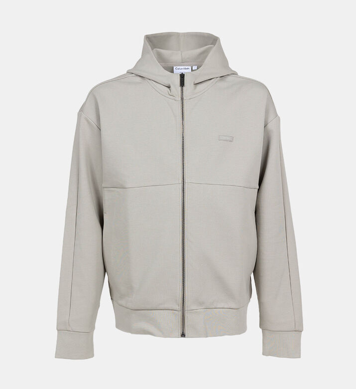 Logo-badge Zipped Sweatshirt