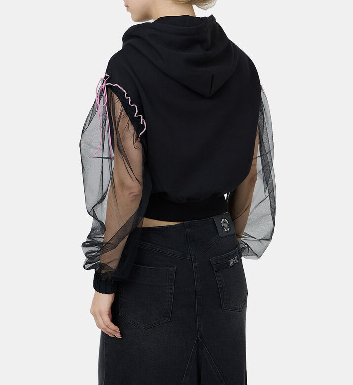 Mesh Hooded Sweatshirt Mesh Hooded Sweatshirt