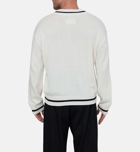 Logo-print V-neck Jumper Logo-print V-neck Jumper
