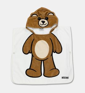 Moschino BKT Hooded Bear-themed Poncho, Packshot View