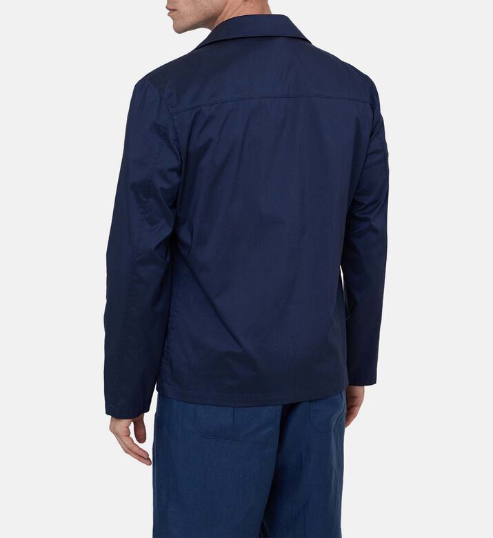 جاكيت هارينغتون بمزيج قطن