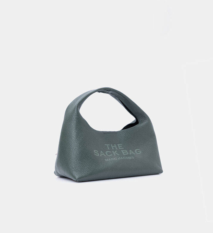 Marc Jacobs The Mini Leather Sack Bag, Green, Packshot View