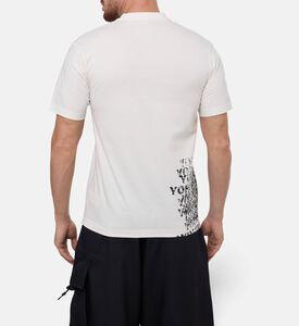 Y-3 Logo-print Crewneck T-shirt, Model View