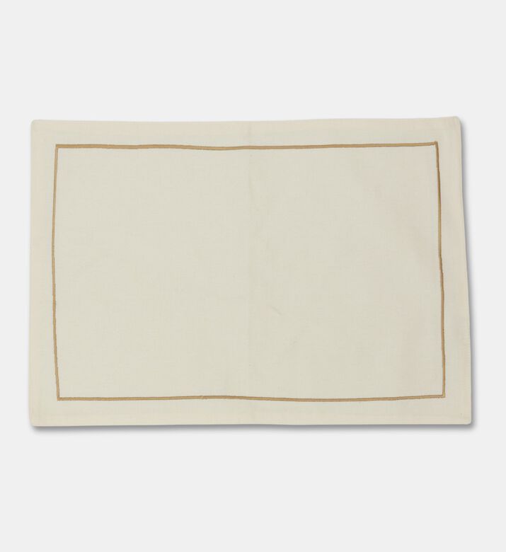 Home Deco and More Chic Embroidered Table Mat, Packshot View