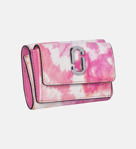 Snapshot Tie-dye Trifold Wallet