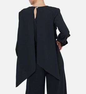 قميص منسوج بنقش منحوت