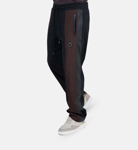 Contrast Panel Sweatpants