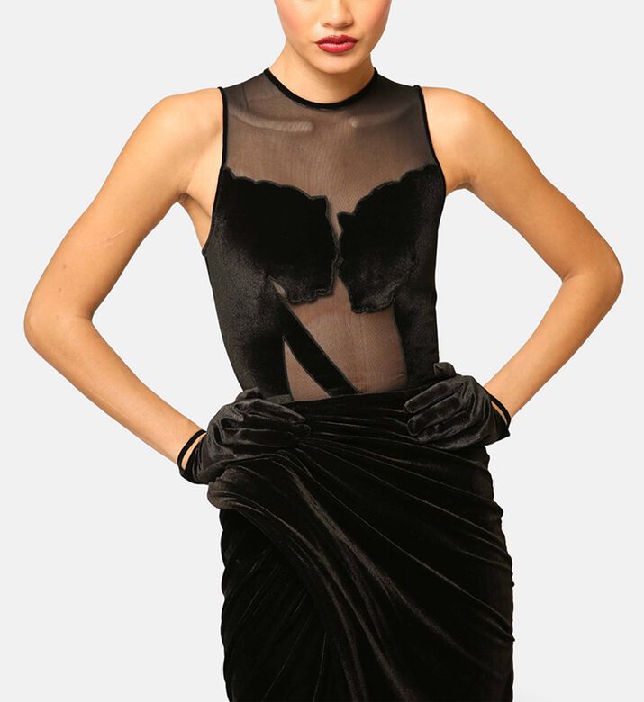 Zeena Zaki Dress Long, Model View