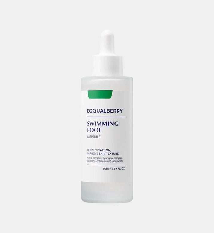 Eqqualberry Swimming Pool Ampoule, Packshot View Eqqualberry Swimming Pool Ampoule, Packshot View