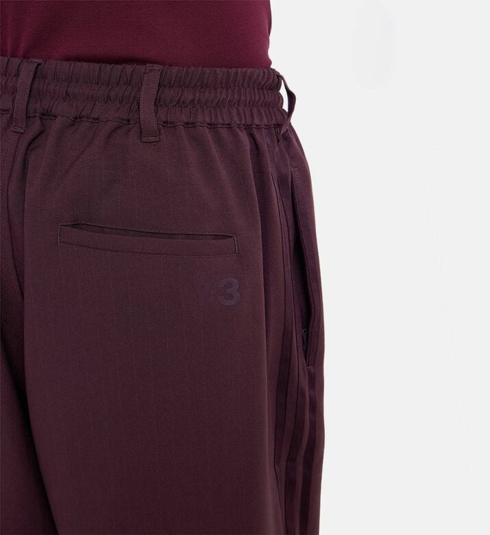 Y-3 Cropped Wide-leg Trousers, Model View