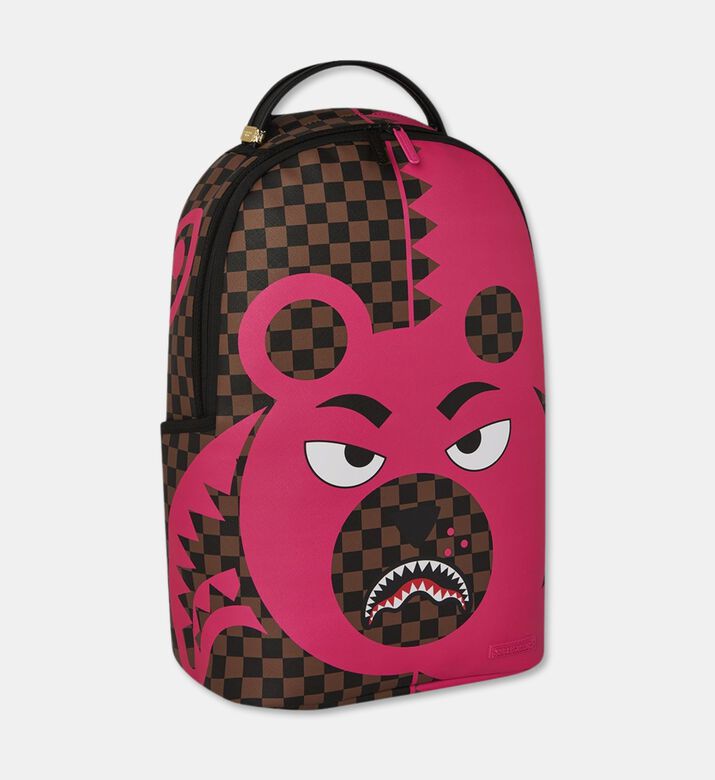 Sprayground Bear-print Zip Fastening Backpack, Packshot View