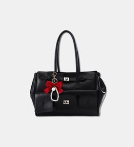 StickyBestie Charm Bow Pearl, Red, Packshot View