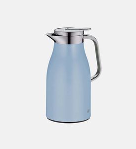 قارورة مانعة للتسرب مصنوعة بلون الدنيم كروم 1 لتر