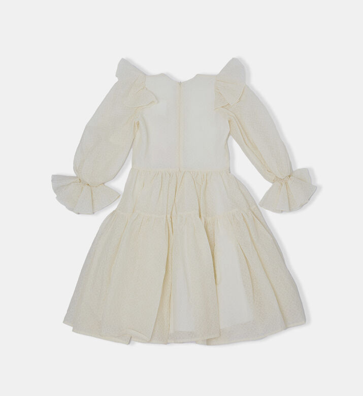 فستان واسع بإغلاق أزرار فستان واسع بإغلاق أزرار