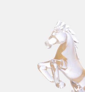 تربية الحصان الكريستال النحت