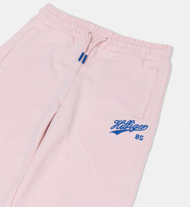 بنطال رياضي واسع الساق بلوغو العلامة