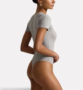 Polo by Ralph Lauren Stretch Cotton Short-sleeve Bodysuit, Packshot View