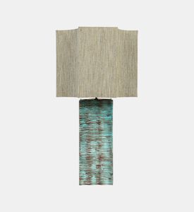 Versmissen Rectangle Ripple Table Lamp, Multicolor, Packshot View