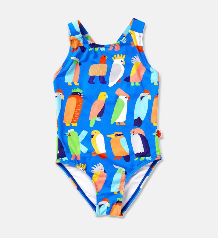 Halcyon Nights Tropical Bird-print One-piece Swimsuit, Packshot View
