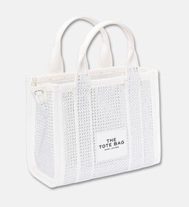 Marc Jacobs Crystal Canvas Small Tote Bag, White, Packshot View
