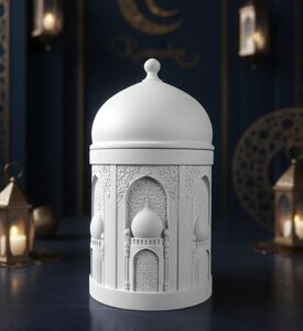 Tohfa Luxe Fajr Dawn Of Devotion Candle, Packshot View