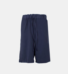 Elasticated Waist Straight-leg Shorts