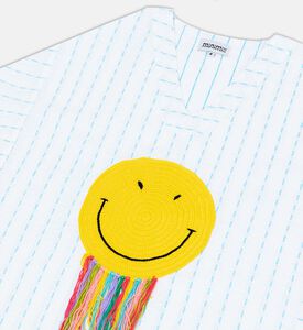 بونشو الشاطئ بوجه مبتسم كبير