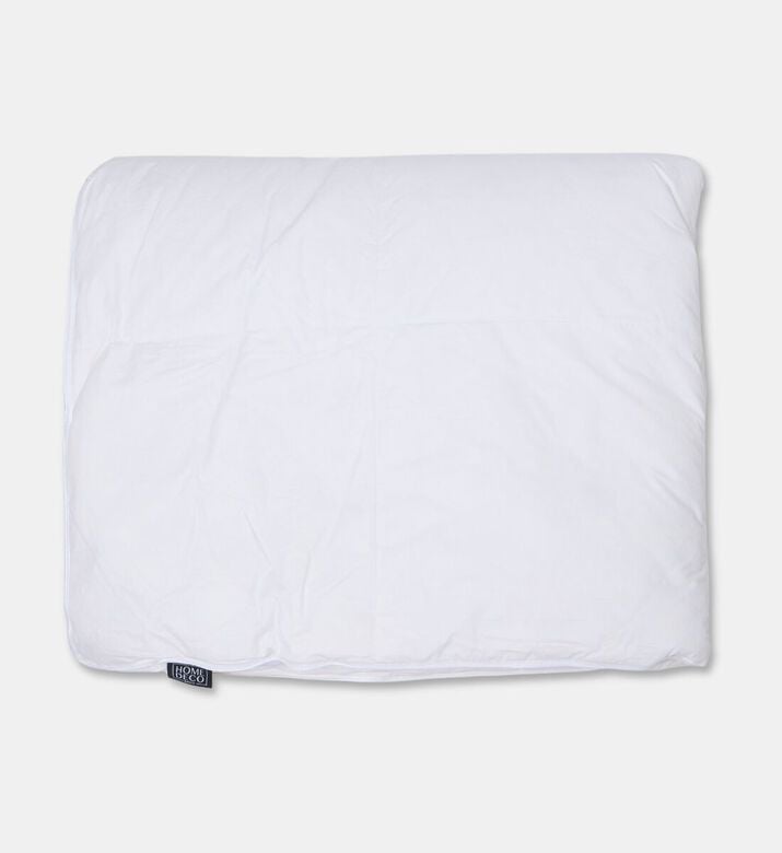 Home Deco and More Dreamer Feather Comforter Duvet, White, 200x200-cm, Packshot View
