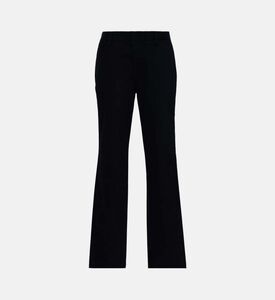 بنطال قطن ضيق مطاطي