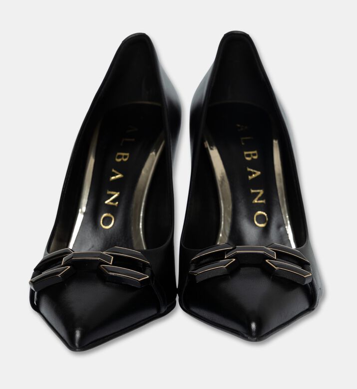 Albano Shoes Vitello, Black, Eu-41, Packshot View