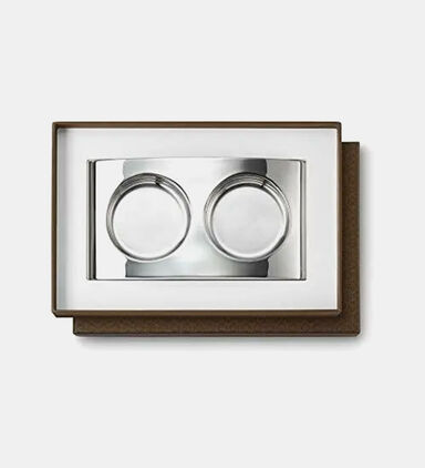 Stainless Steel Elemental Arc 17 X 9.5 X 2.5 Cm