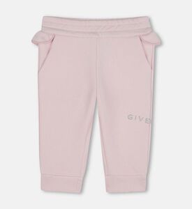 Glitter Print Fleece Jogging Bottoms