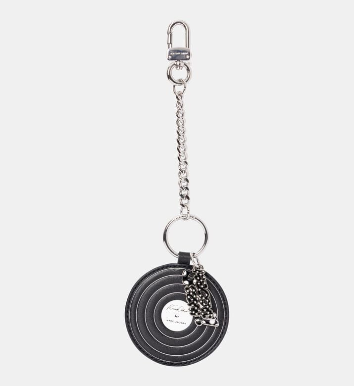 Marc Jacobs Vinyl Record Bag Charm, Packshot View Marc Jacobs Vinyl Record Bag Charm, Packshot View