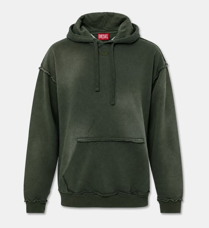 Diesel Kangaroo-pocket Hooded Sweatshirt, Packshot View