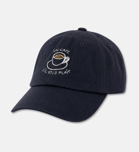 Maison Labiche Cotton Embroidered Baseball Cap, Packshot View