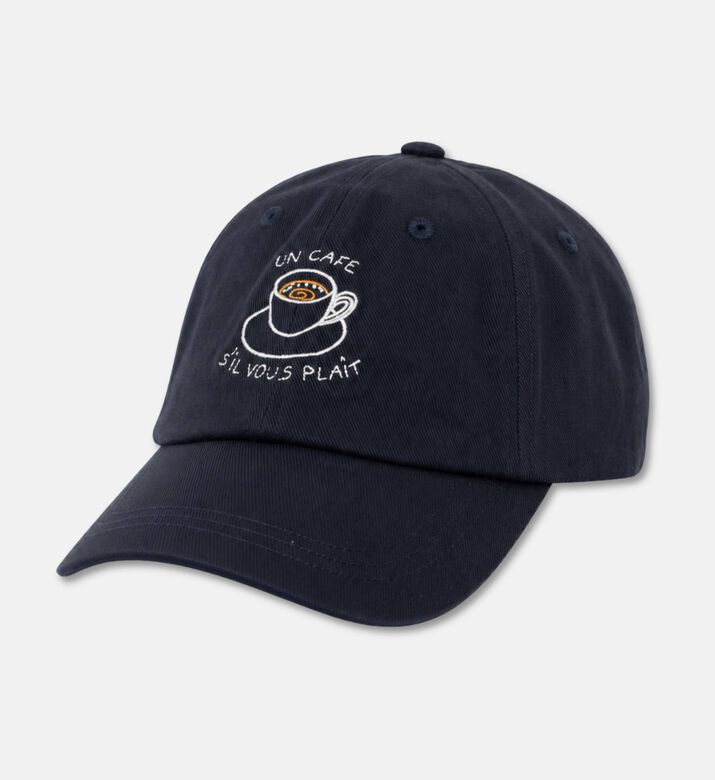 Maison Labiche Cotton Embroidered Baseball Cap, Packshot View