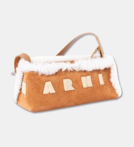 Marni Faux-shearling Shoulder Bag, Packshot View