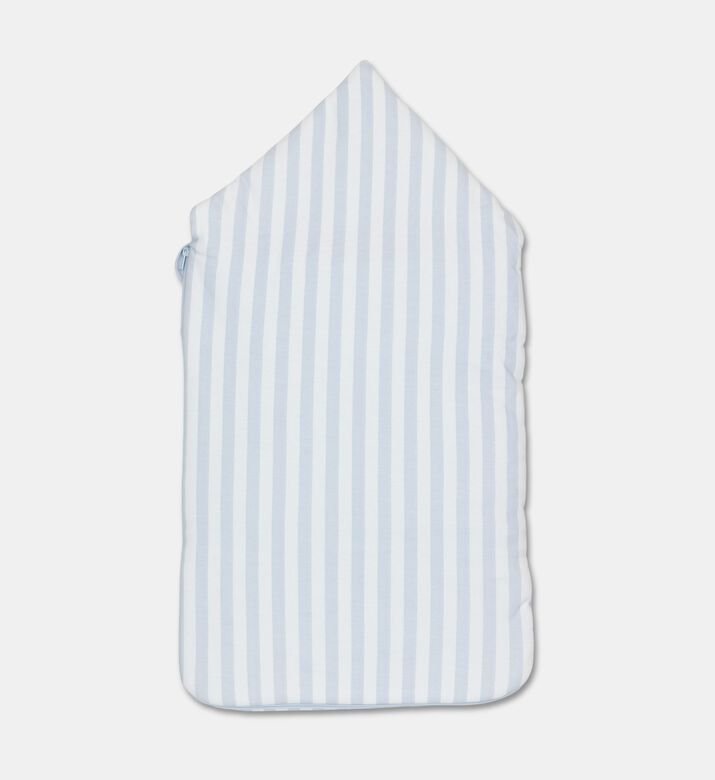 Boss Striped Interlock Baby Nest, Blue, Packshot View