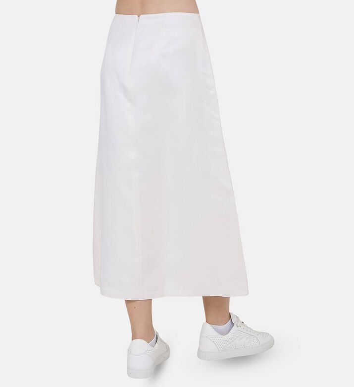 Anna Wool Silk Flared Skirt Anna Wool Silk Flared Skirt