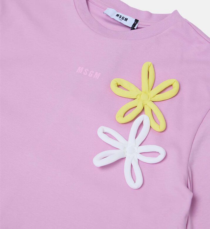 Light Interlock Cropped T-shirt