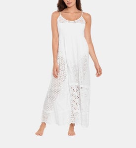 Embroidered Patchwork Maxi Dress Embroidered Patchwork Maxi Dress