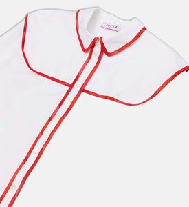 قميص طويل الأكمام مخطط