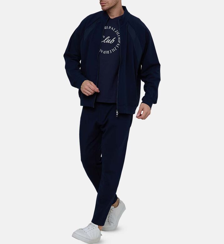 Cotton Zip-up Sweatshirt