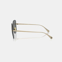 Rimless Square-shape Sunglasses 56